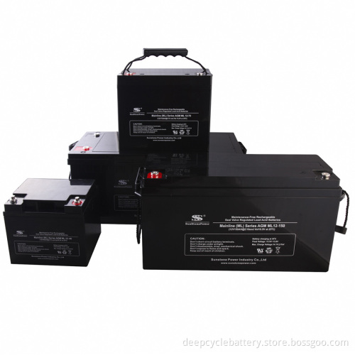Deep Cycle Solar Battery 12V24ah Lead Acid Solar Battery for Solar System AGM Solar Battery
